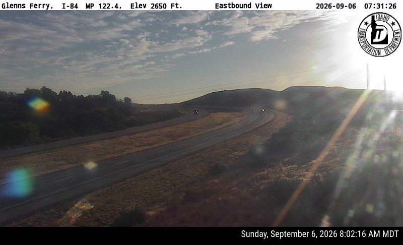 I-84 Glenns Ferry live camera view