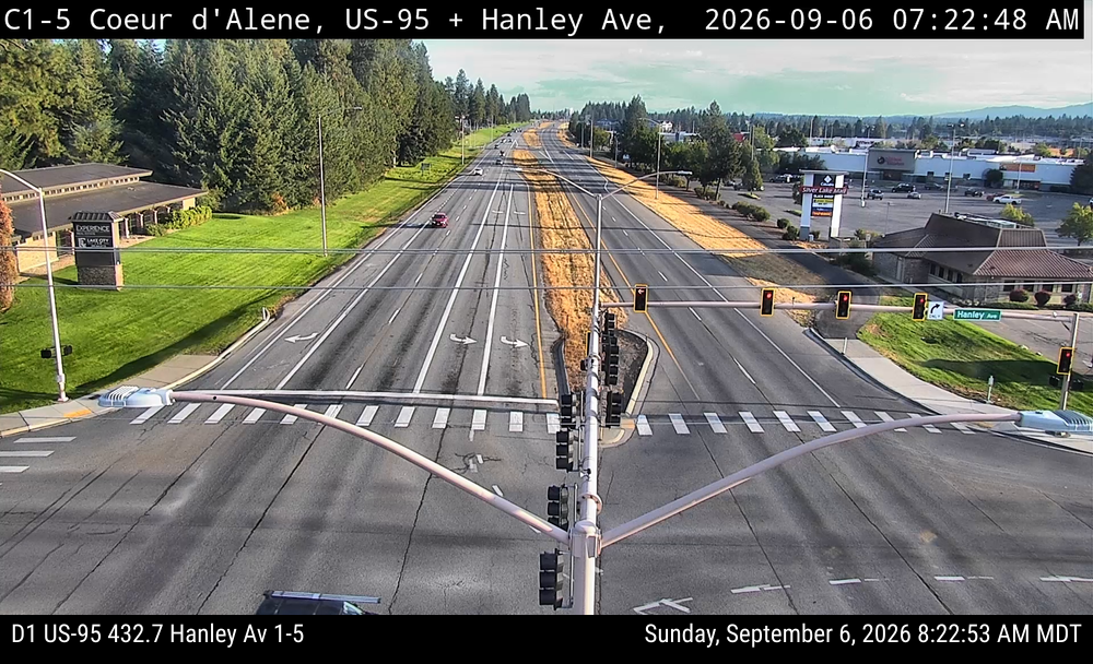 US-95 432.7 Hanley Av live camera view
