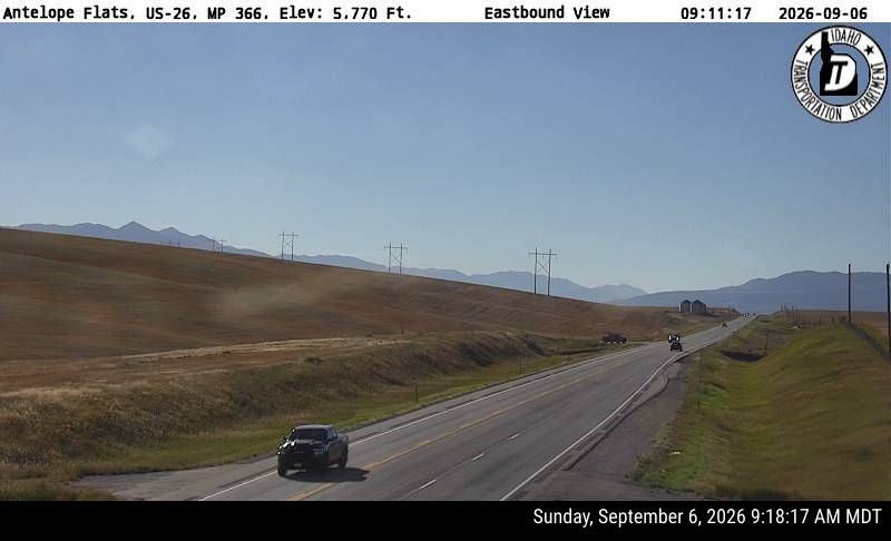 US-26 Antelope Flats live camera view
