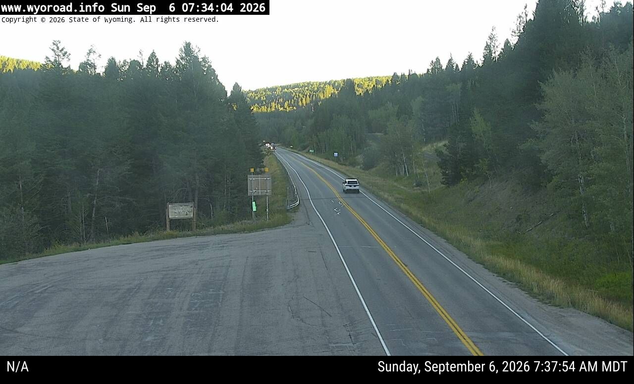 SH-33 WY/ID State Line live camera view