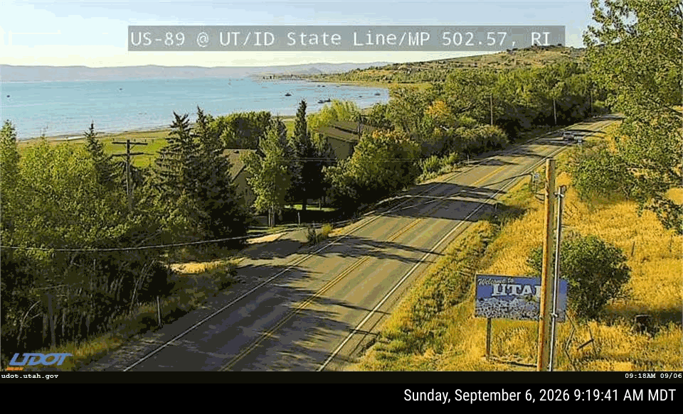 US-89 Bear Lake, UT live camera view