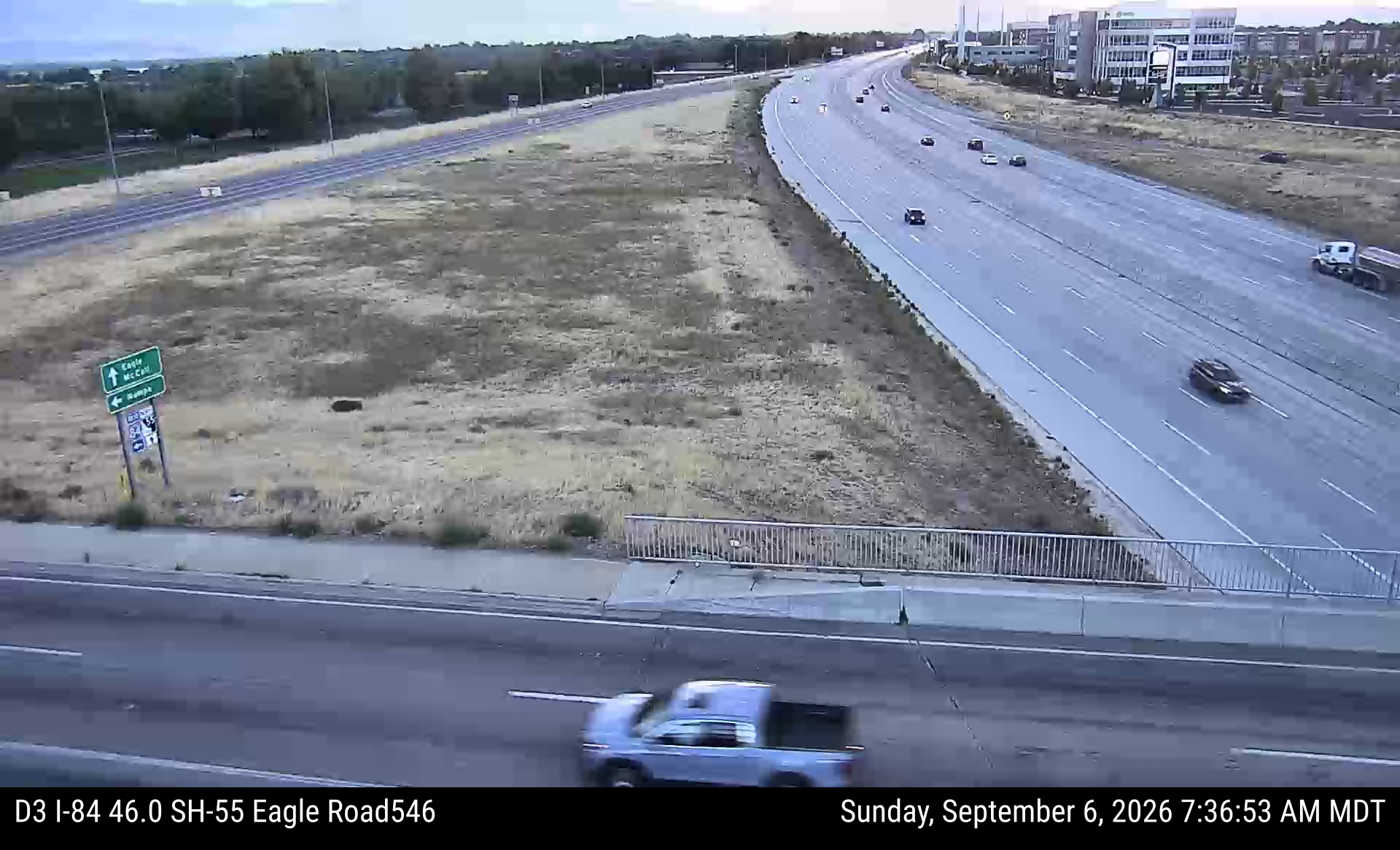 I-84 46.0 SH-55 Eagle Road live camera view