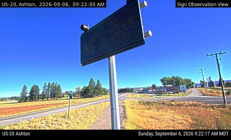 US-20 Ashton live camera view