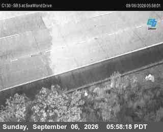 (C 130) I-5 : SeaWorld Drive 1 live camera view