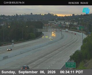(C144) I-805 : Just South Of SR-54 live camera view
