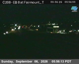 (C208) I-8 : Fairmont T live camera view