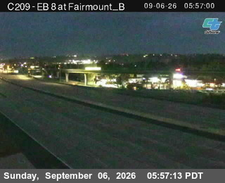 (C209) I-8 : Fairmont B live camera view