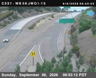 (C237) SR-56 : Just West Of I-15 live camera view