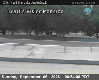 (C314) I-8 : Lake Jennings B live camera view
