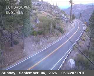 Hwy 50 at Echo Summit live camera view