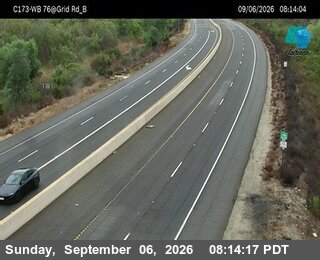 (C173) WB 76 : Gird Rd Bottom live camera view