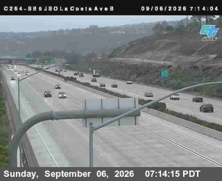(C264) I-5 : Just South of La Costa Ave B live camera view