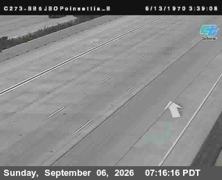 (C273) I-5 : Just South of Poinsettia Bottom live camera view