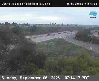 (C275) I-5 : SB at Poinsettia Lane live camera view