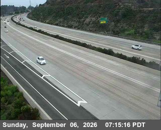 (C516) I-5 : SB North of Manchester T live camera view