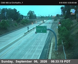 (C360) I-5 : SB at Chinquapin T live camera view