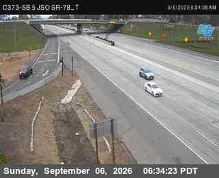 (C373) I-5: SB 5 JSO SR-78_T live camera view