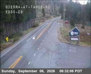 Hwy 50 at Sierra EB live camera view