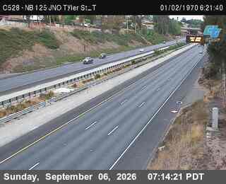 (C528) I-125: NB JNO Tyler St - T live camera view