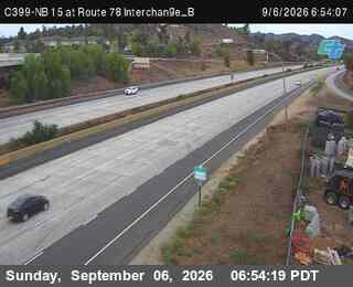 (C399) NB 15 : Route 78 Interchange_B live camera view
