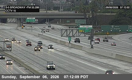 I-5 : (15) Broadway live camera view