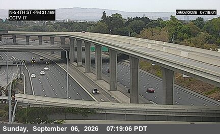 I-5 : (17) 4th Street live camera view