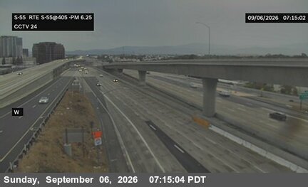 SR-55 : (24) I-405 A live camera view