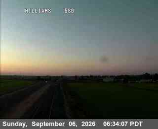 Hwy 5 at Williams SB live camera view