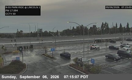 SR-55 : (50) Lincoln Park and Ride 2 live camera view