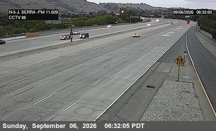 I-5 : (86) Junipero Serra Road live camera view