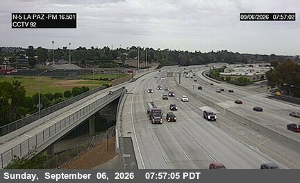 I-5 : (92) La Paz Road live camera view