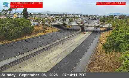 SR-91 : (132) Harbor Boulevard live camera view