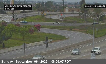 SR-22 : (160) Beach Boulevard live camera view