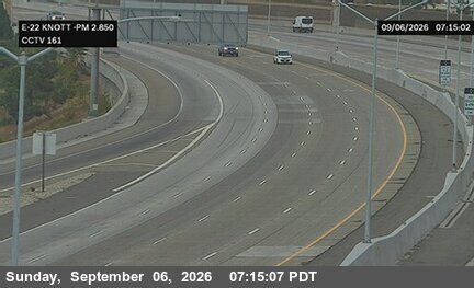 SR-22 : (161) Eastbound Knott Avenue live camera view