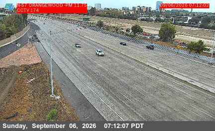 SR-57 : (174) Orangewood Avenue Onramp live camera view
