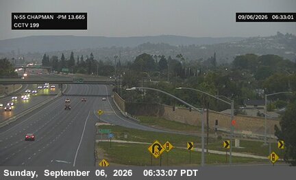 SR-55 : (199) Chapman Avenue live camera view