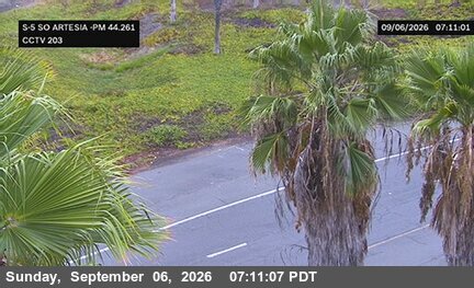 I-5 : (203) South of Artesia Boulevard live camera view