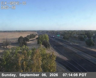 Hwy 5 at Elk Grove live camera view