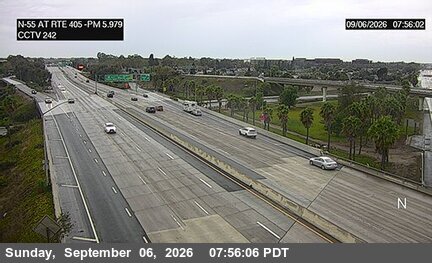 SR-55 : (242) I-405 B live camera view