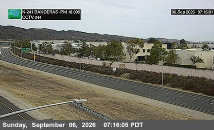 SR-241 : (244) Banderas 530 Meters North of Antonio Parkway Undercross live camera view