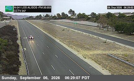 SR-241 : (247) Los Alisos Boulevard live camera view