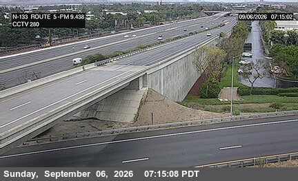 SR-133 : (280) I-5 live camera view