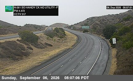 SR-261 : (317) 1500 Meters South of Handy Creek Road live camera view