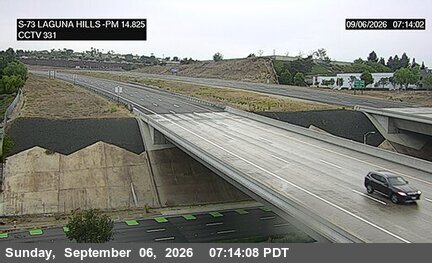 SR-73 : (331) South of Laguna Hills Drive Overcross live camera view