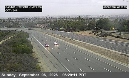 SR-73 : (346) North of Newport live camera view