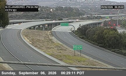 SR-73 : (351) Jamboree Road live camera view