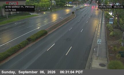 SR-90 : (501) Market Place NW Corner live camera view