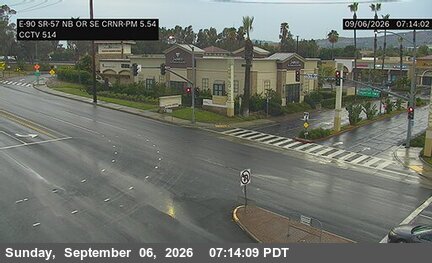 SR-90 : (514) SR-57 NB OR SE Corner live camera view