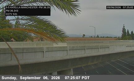 I-5 : (531) Katella & Manchester live camera view