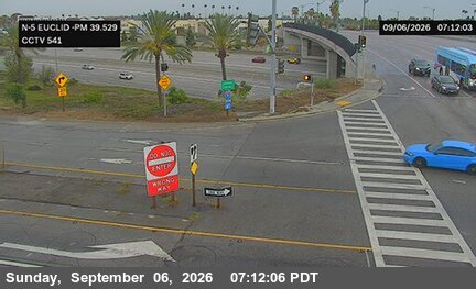 I-5 : (541) Euclid live camera view